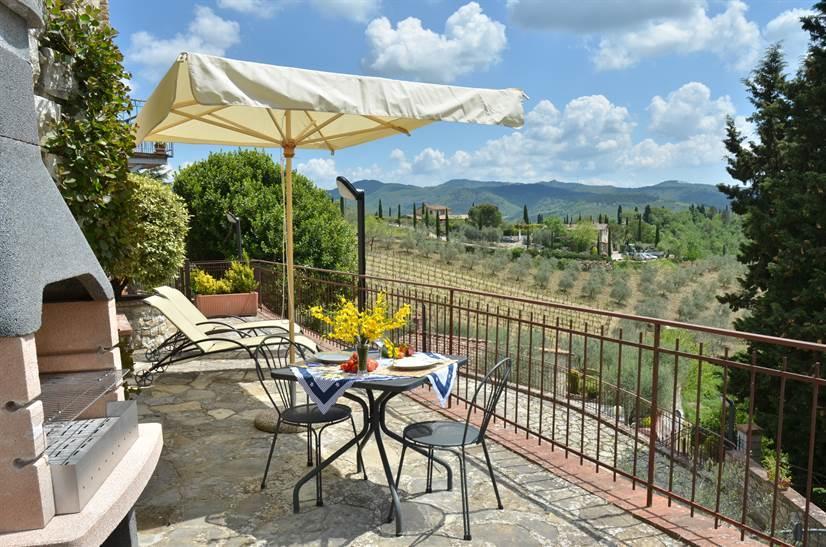Casa Vacanze Vertine 카이오레인챠안티 외부 사진